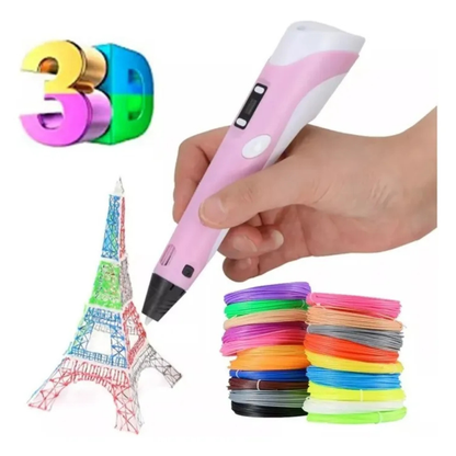 LAPIZ 3D ✨ “Convierte tus ideas en figuras reales con un solo trazo.”