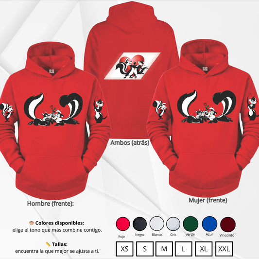 Hoodies Zorrillo           PACK X 2 UND