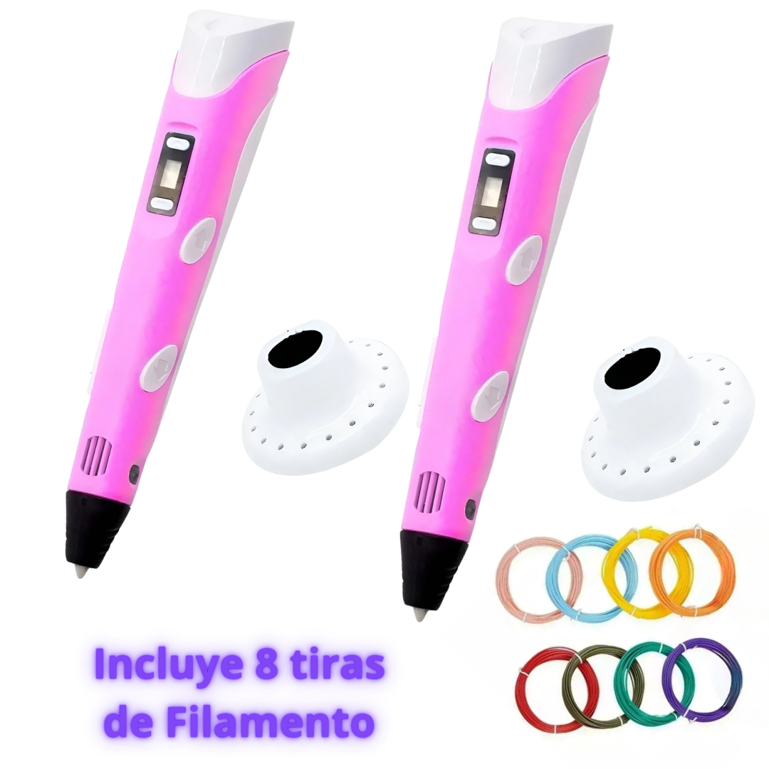 LAPIZ 3D ✨ “Convierte tus ideas en figuras reales con un solo trazo.”